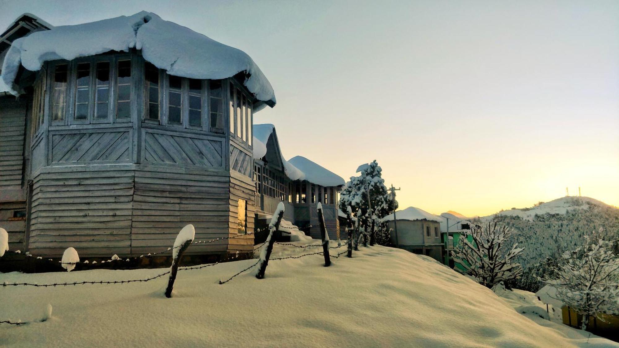 Black Bear Cottage Khajjiar Bagian luar foto